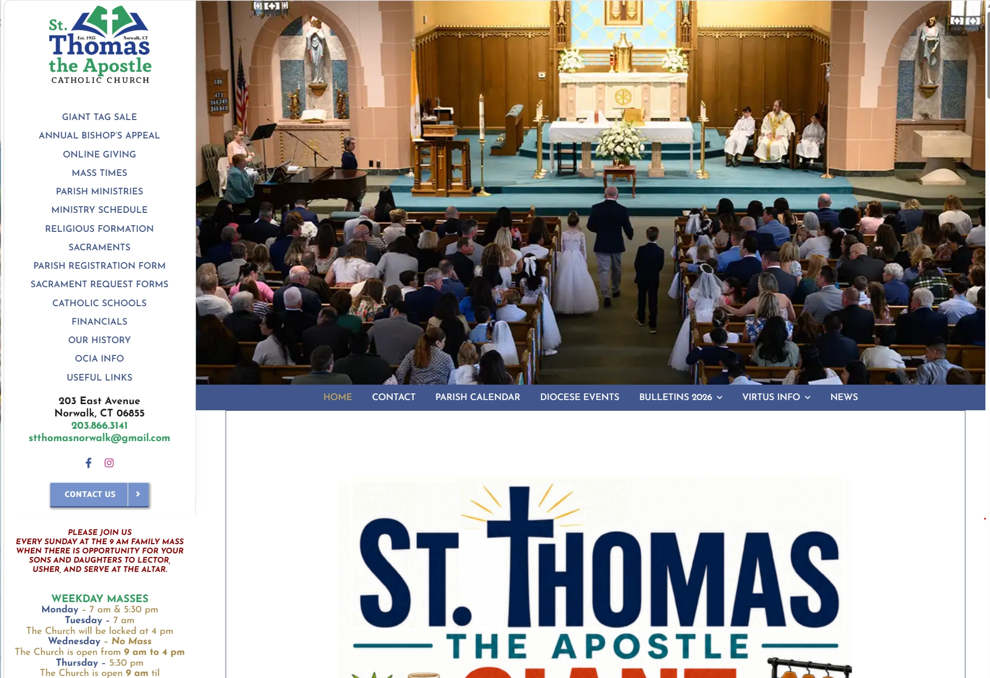 St Thomas the Apostle Catholic Church